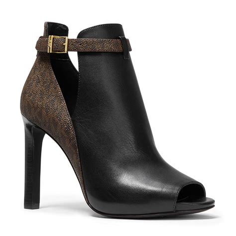 michael kors tan booties|michael kors booties on sale.